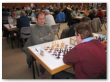 Der einzige Teilnehmer vom SC Turm Reinfeld, Axel Dorn, spielt in der Hauptgruppe sein erstes großes Turnier.